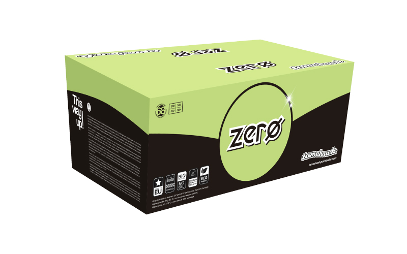 Novo packaging Tomahawk Zero Green