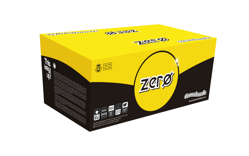 Novo packaging Tomahawk Zero Yellow